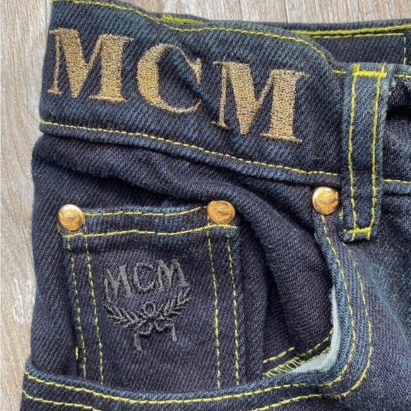 MCM, DESIGNER MICHAEL CORMER MÜNCHEN RARE HIGH RISE STUNNING JEAN - Picture 2 of 11